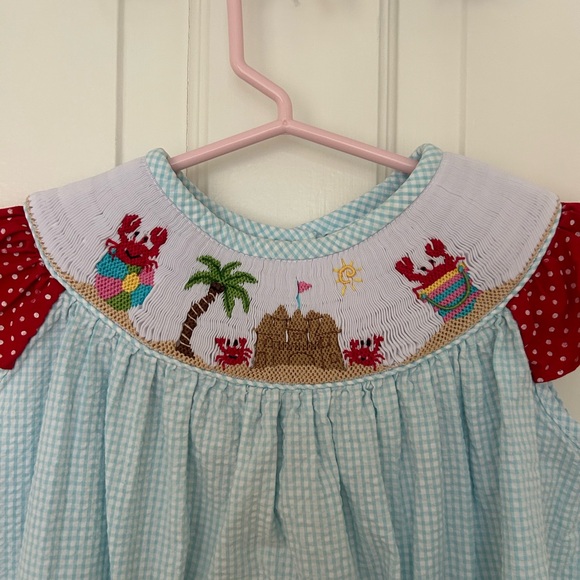 Zuccini Smocked Dress, Size 4t - Picture 2 of 4
